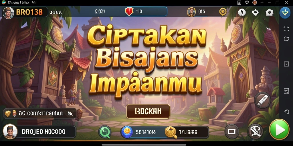 Screenshot gameplay BRO138 yang menarik menunjukkan berbagai aspek bisnis Tycoon.