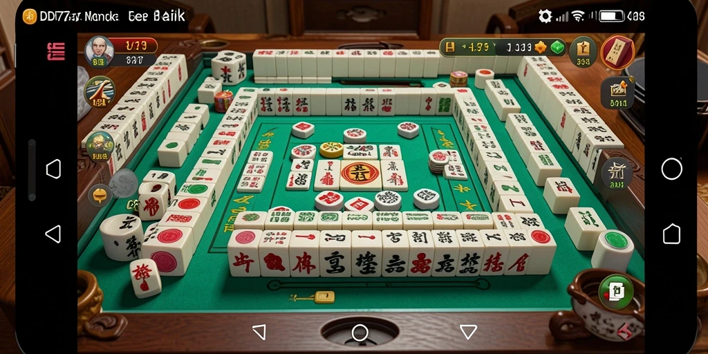 Tampilan gameplay Mahjong yang menarik dan menantang di IDR77.
