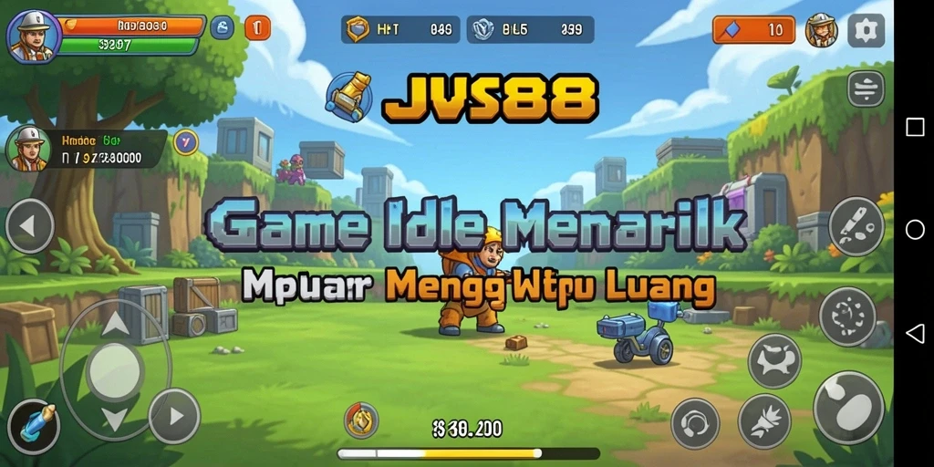 Tampilan gameplay JVS88 yang menarik dan penuh warna.