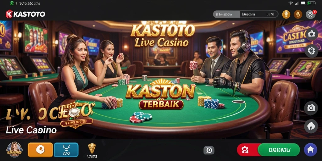 Tangkap momen seru di KASTOTO dengan gameplay Live Casino yang menakjubkan.