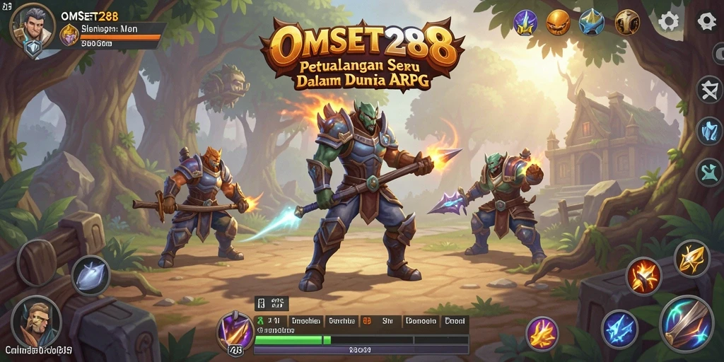Gameplay menakjubkan dari OMSET288 di dunia ARPG.