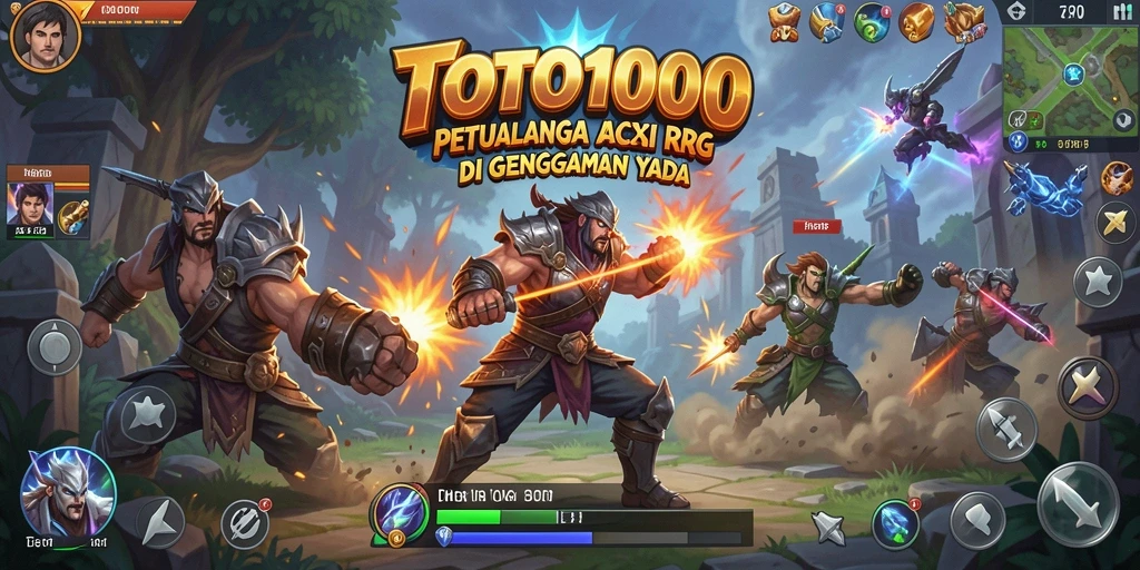 Gameplay seru dan grafik menakjubkan dalam TOTO1000.